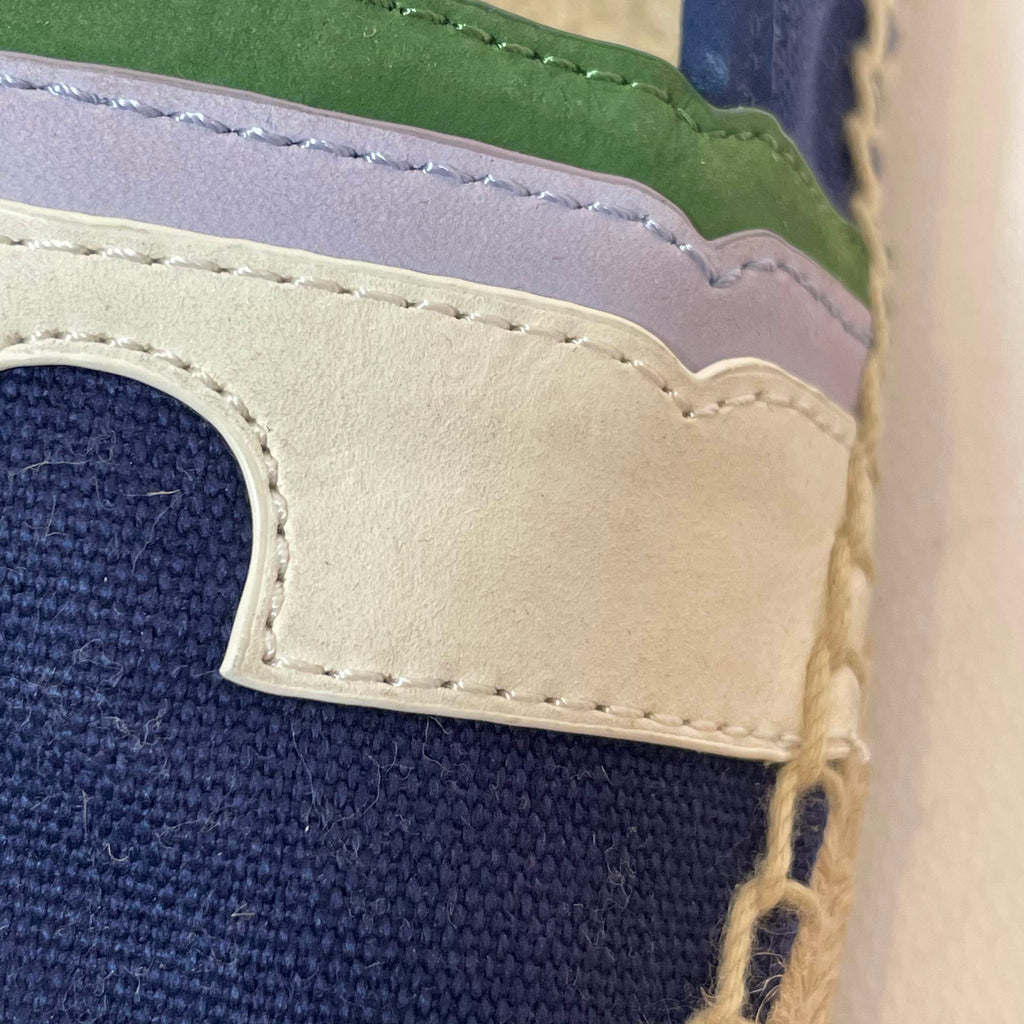 Tory Burch Navy 'Laguna' Espadrilles | Like New |