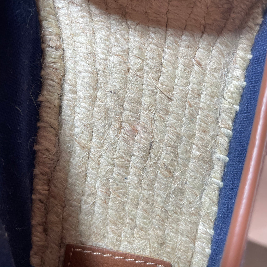 Tory Burch Navy Anchor Espadrilles | Gently Used |