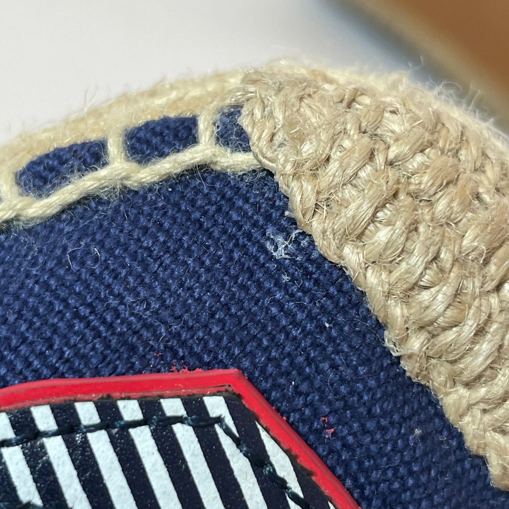 Tory Burch Navy Anchor Espadrilles | Gently Used |