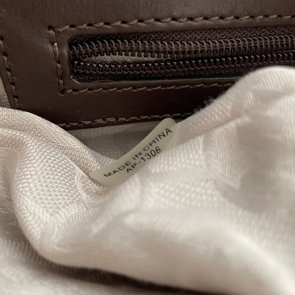 Michael Kors Brown 'Stockard' Snakeskin Print Crossbody Bag | Pre Loved |