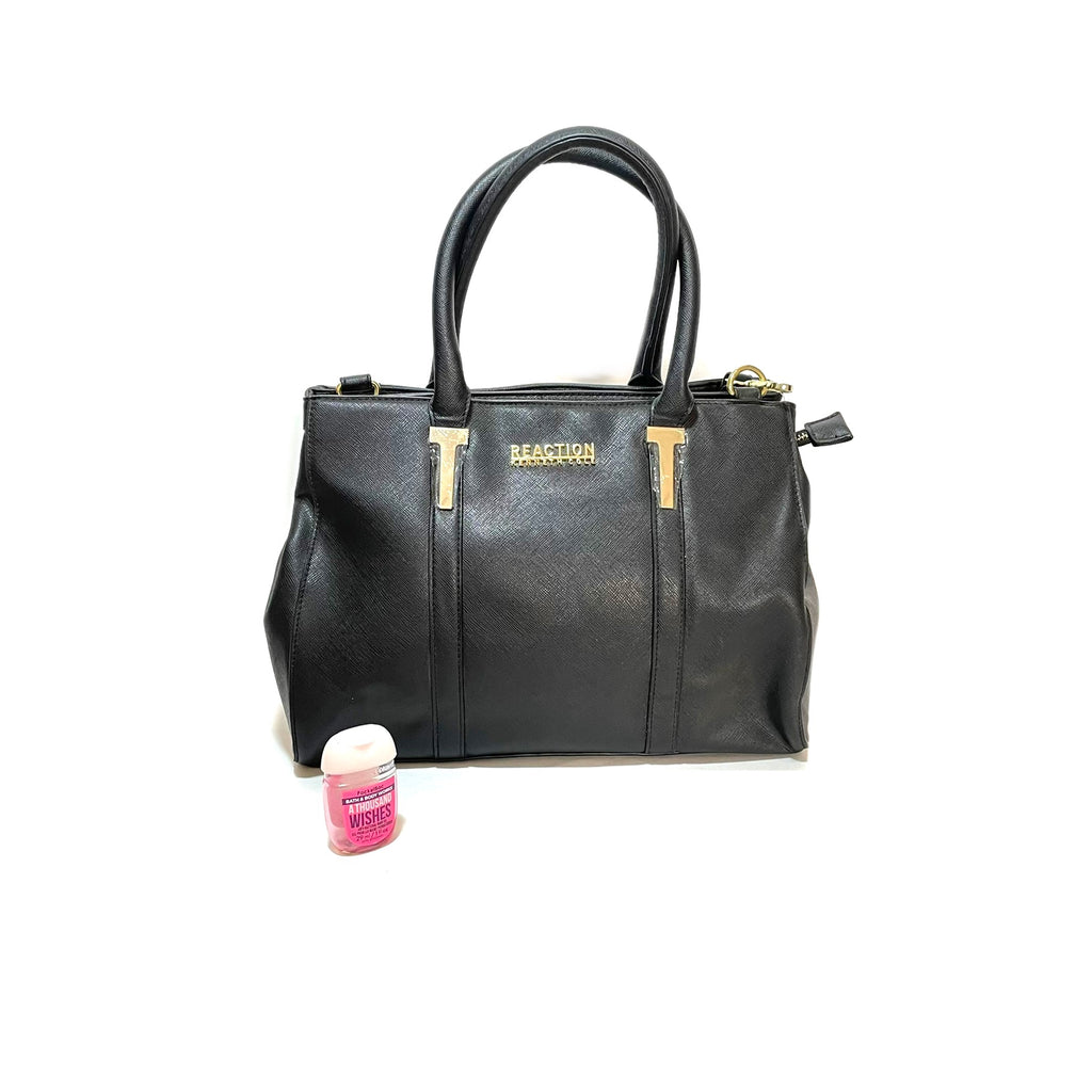 Reaction by Kenneth Cole Black Satchel | Brand New |