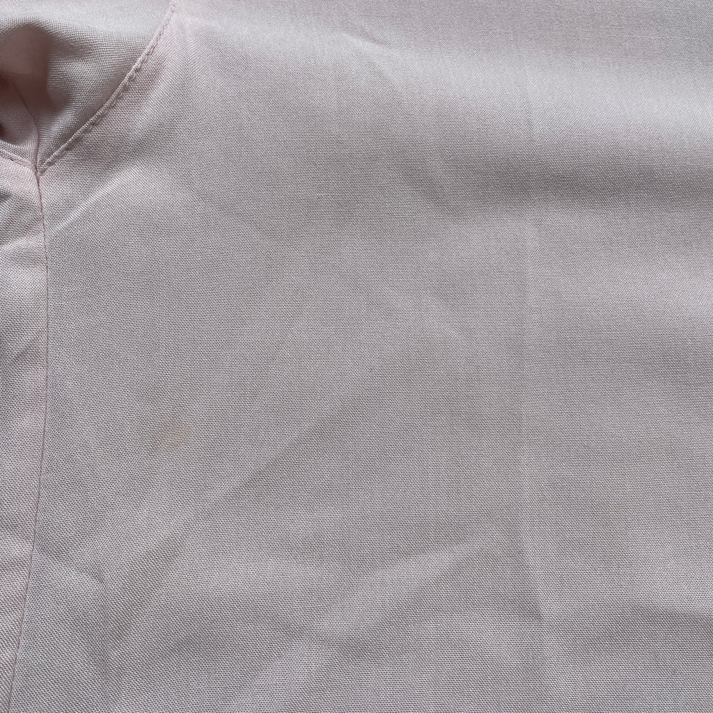 Uniqlo Baby Pink V-neck Blouse | Pre Loved |