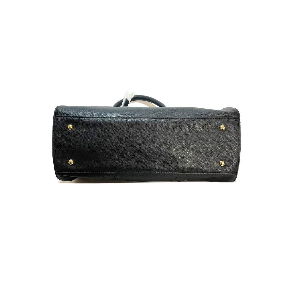 Reaction by Kenneth Cole Black Satchel | Brand New |