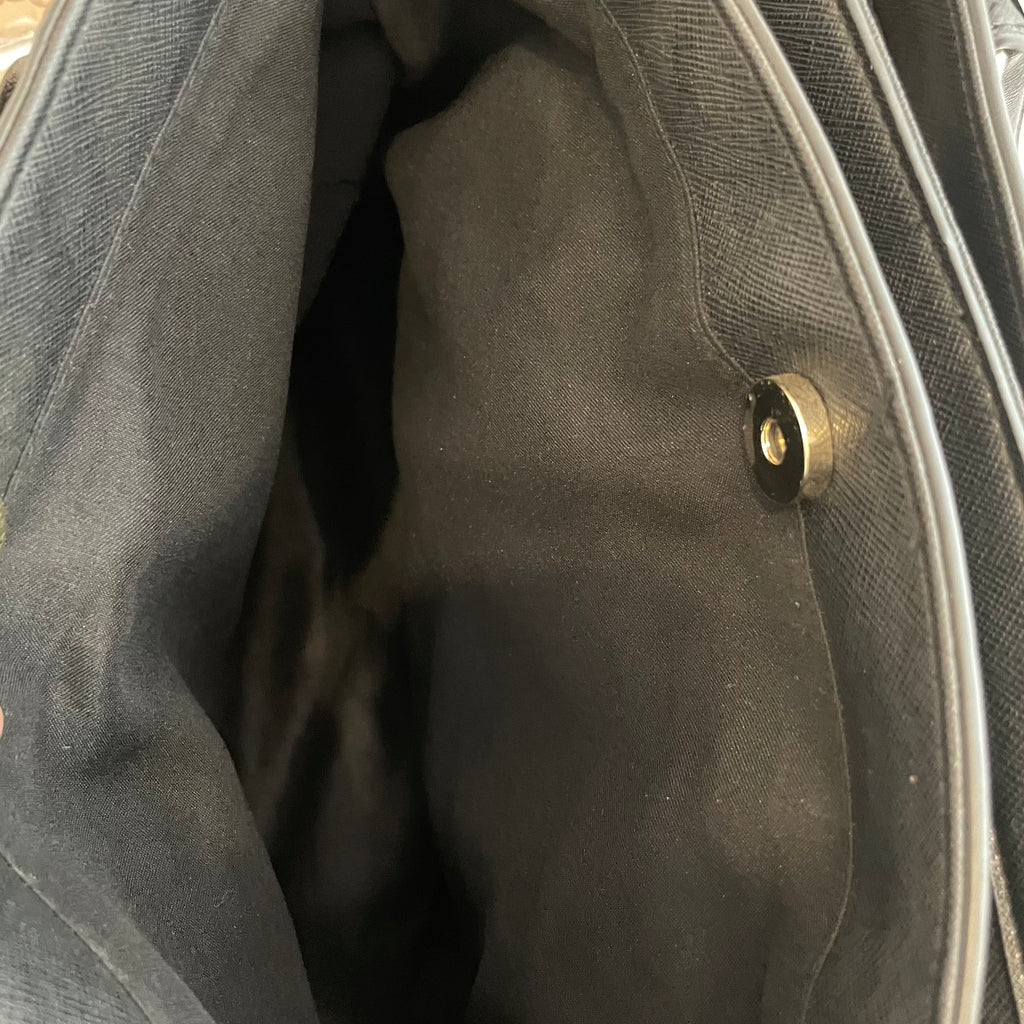 Reaction by Kenneth Cole Black Satchel | Brand New |