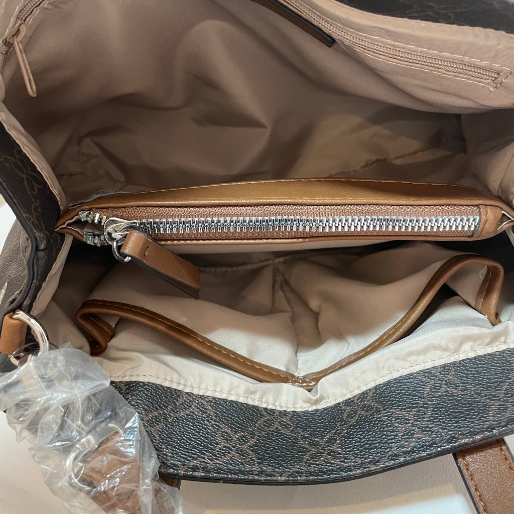 Nine West Brown Satchel Tote | Brand New |