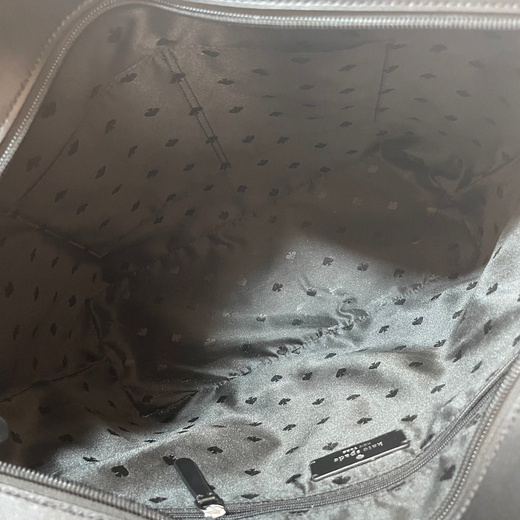 Kate Spade Black Leather 'Adley' Tote | Gently Used |