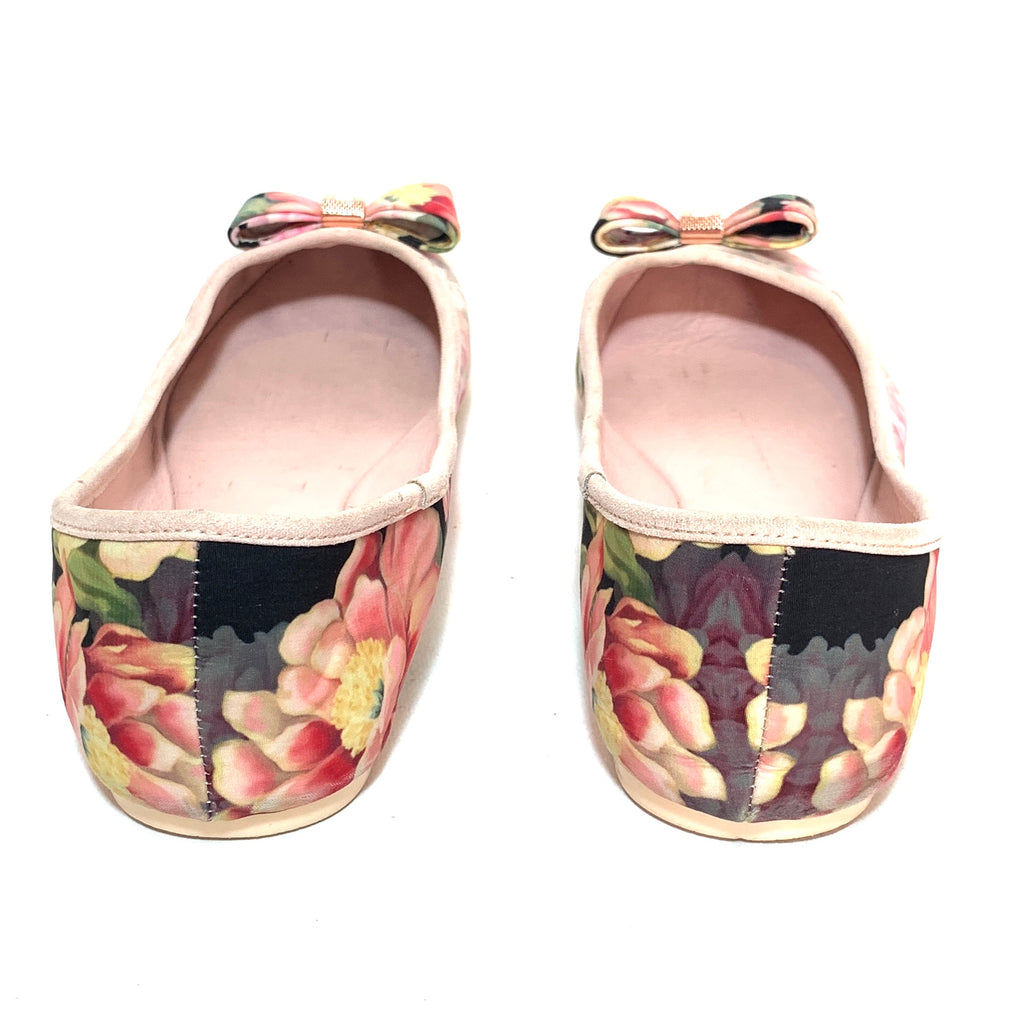 Ted Baker Pink Printed Ballet Flats | Pre Loved |