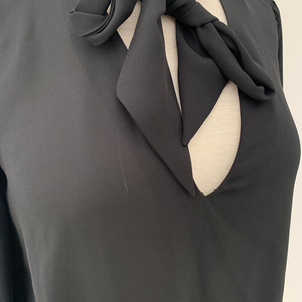 ZARA Black Knot Blouse  | Like New |