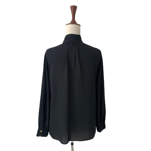 ZARA Black Knot Blouse  | Like New |