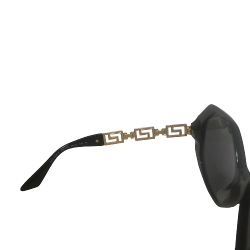 Versace Black Havana '4395 F' Sunglasses | Brand New |