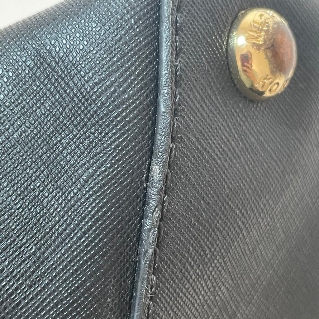 Michael Kors Black Leather Jet Set Medium Tote | Pre Loved |