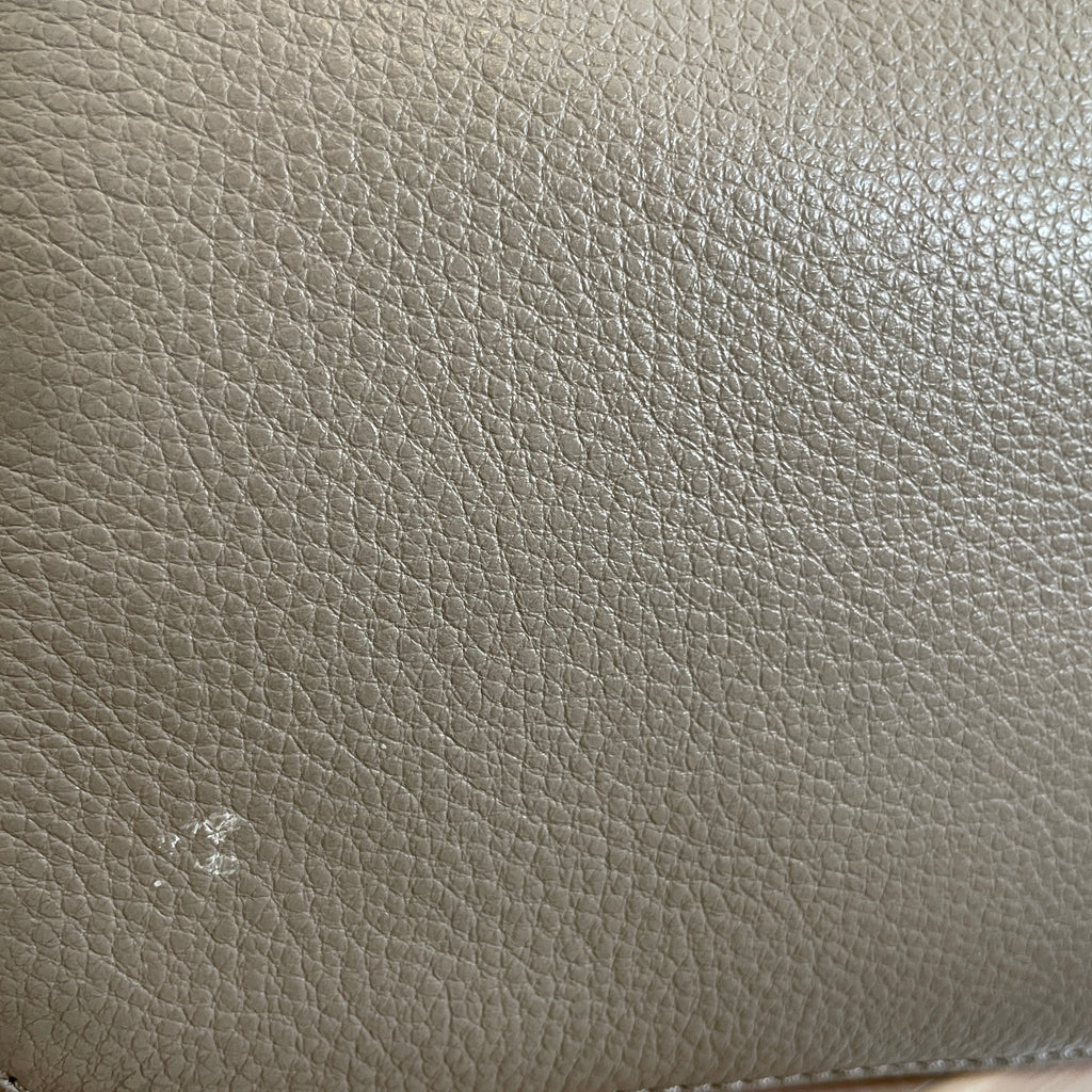 Tory Burch Patchwork Pebbled Leather Satchel | Pre Loved |