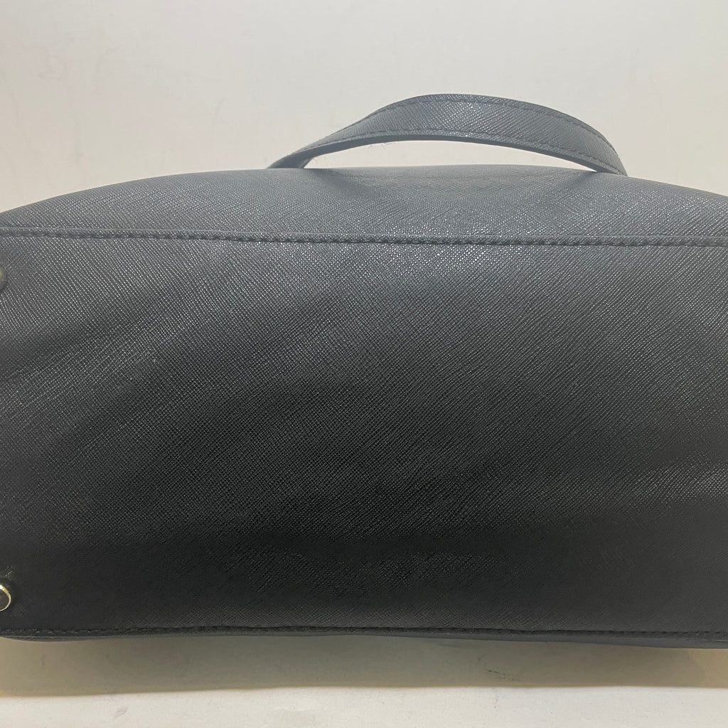 Kate Spade Black Saffiano Leather Shoulder Bag | Pre Loved |