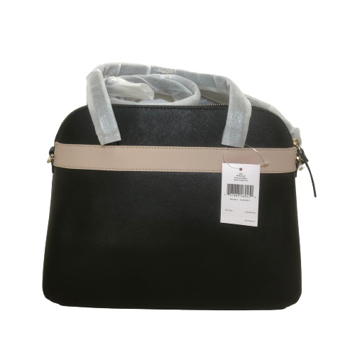 Kate Spade Black Leather 'Julita' Bow Satchel | Brand New |