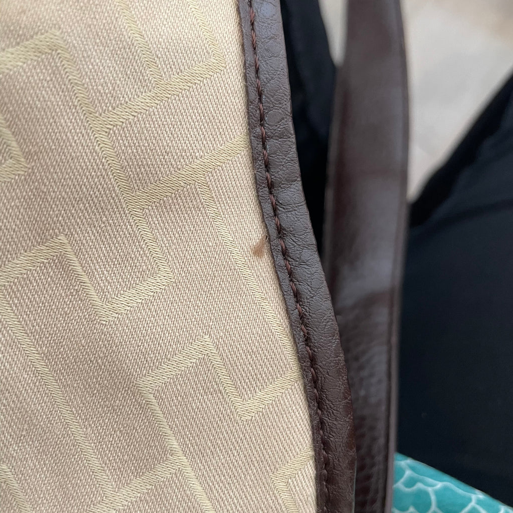 Tommy Hilfiger Beige Canvas Shoulder Bag | Gently Used |