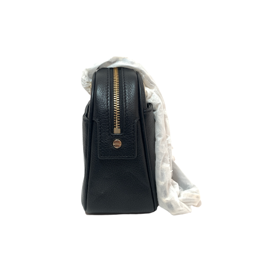 Tory Burch Black Leather 'Bombe' Crossbody Bag | Brand New |