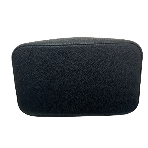 Kate Spade Black Pebbled Leather 'Marti' Large Bucket Bag | Brand New |