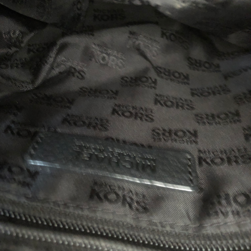 Michael Kors Black Leather Crossbody Bag | Pre Loved |