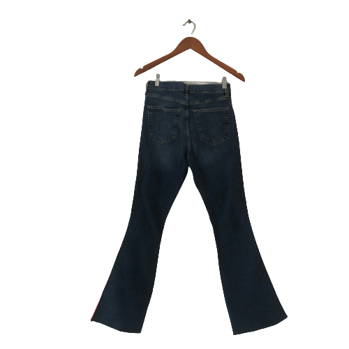 TopShop Red & White Striped Side Denim Jeans | Gently Used |