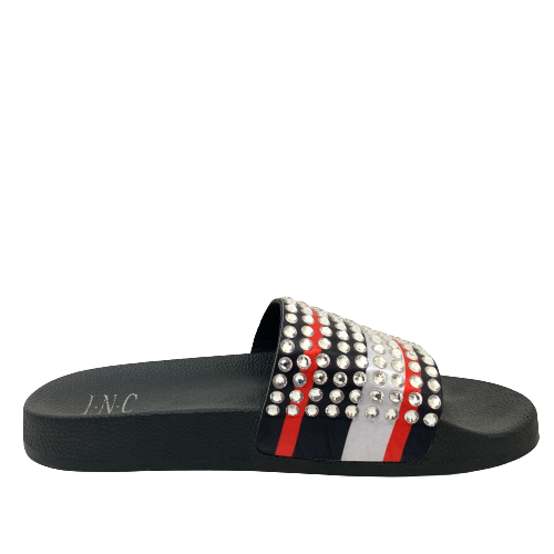 I.N.C Rhinestone Slides | Pre Loved |