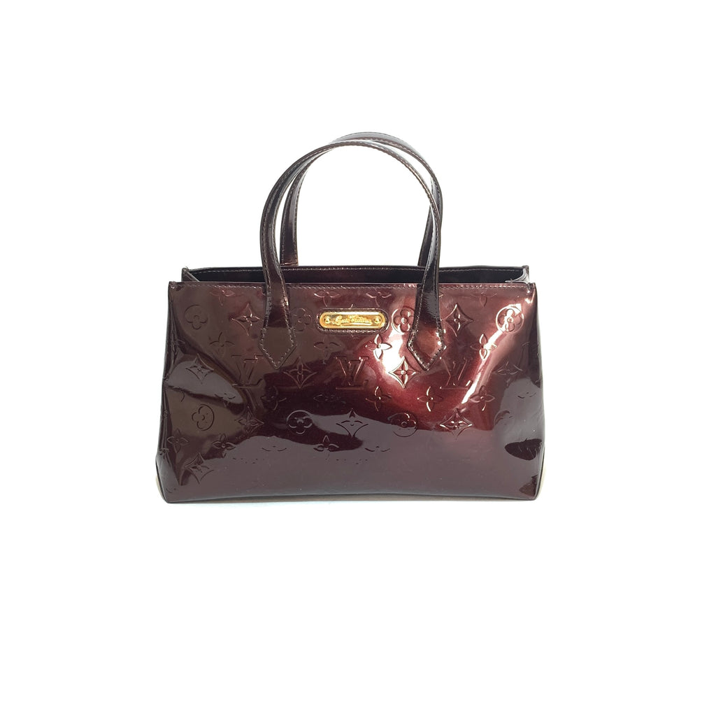 Louis Vuitton Monogram Vernis Wilshire PM Bag | Pre Loved |