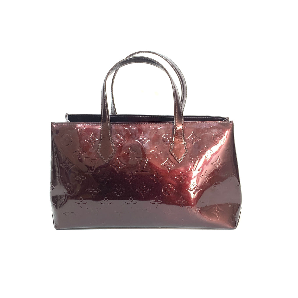 Louis Vuitton Monogram Vernis Wilshire PM Bag | Pre Loved |