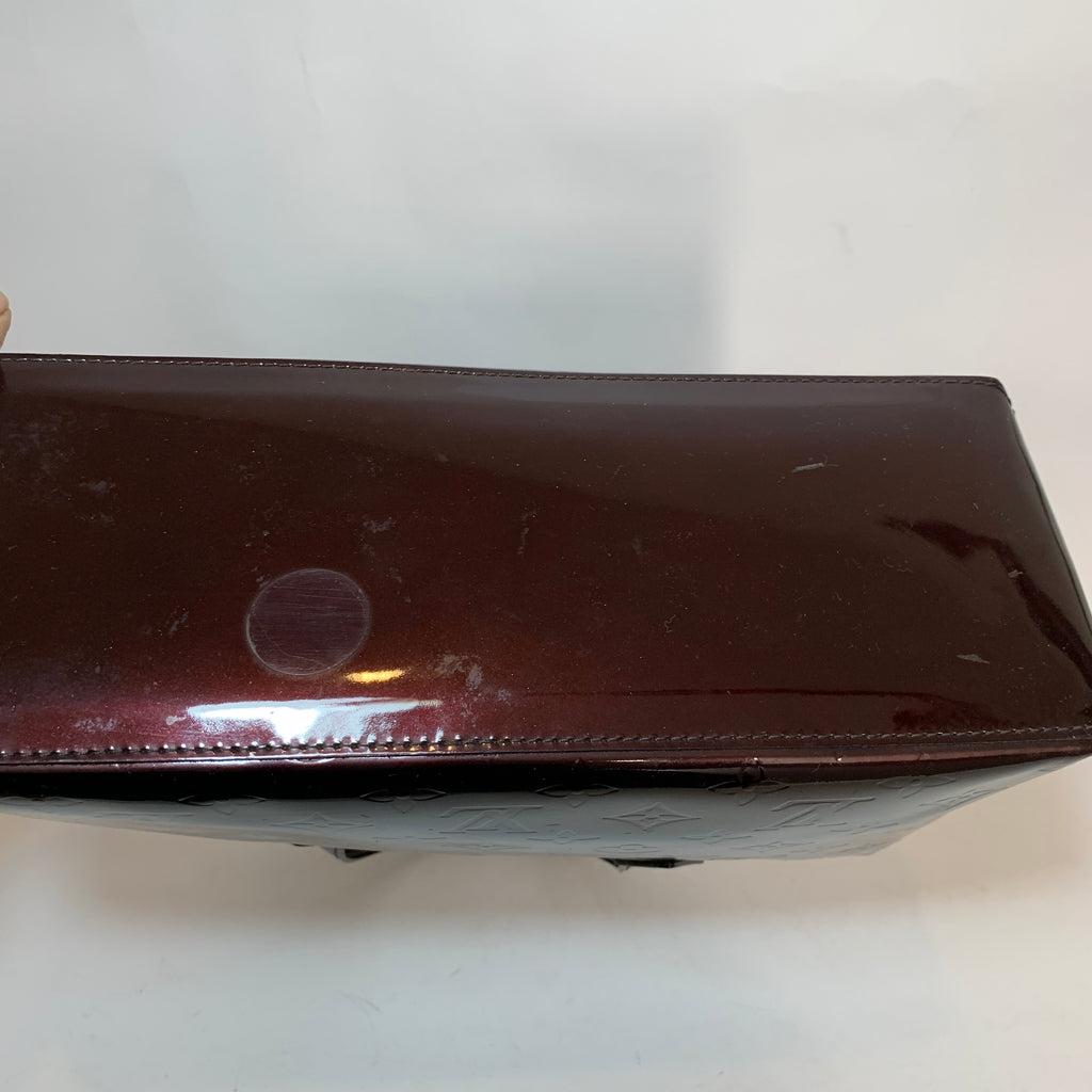 Louis Vuitton Monogram Vernis Wilshire PM Bag | Pre Loved |