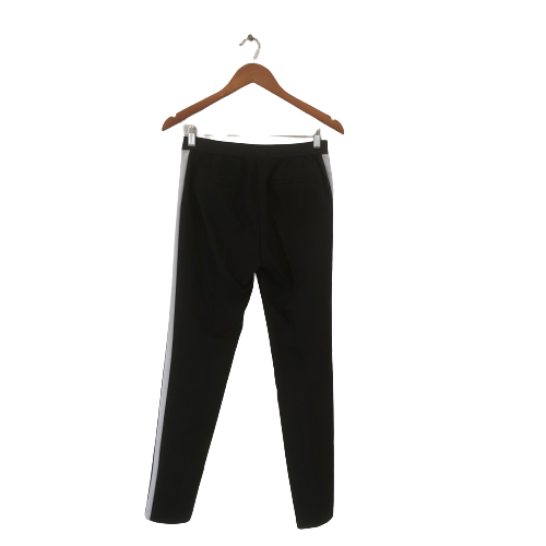 ZARA Black with White Stripe Pants | Gently Used |