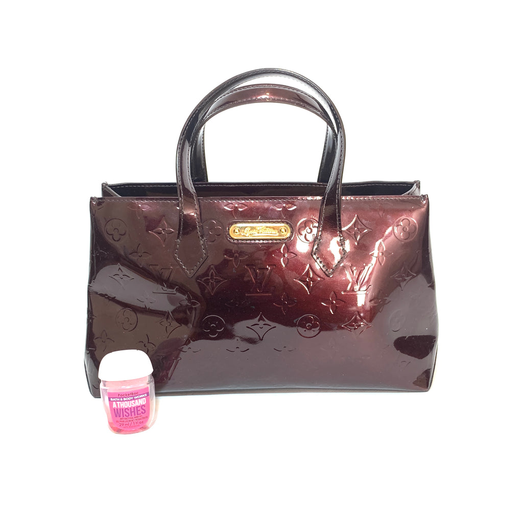 Louis Vuitton Monogram Vernis Wilshire PM Bag | Pre Loved |