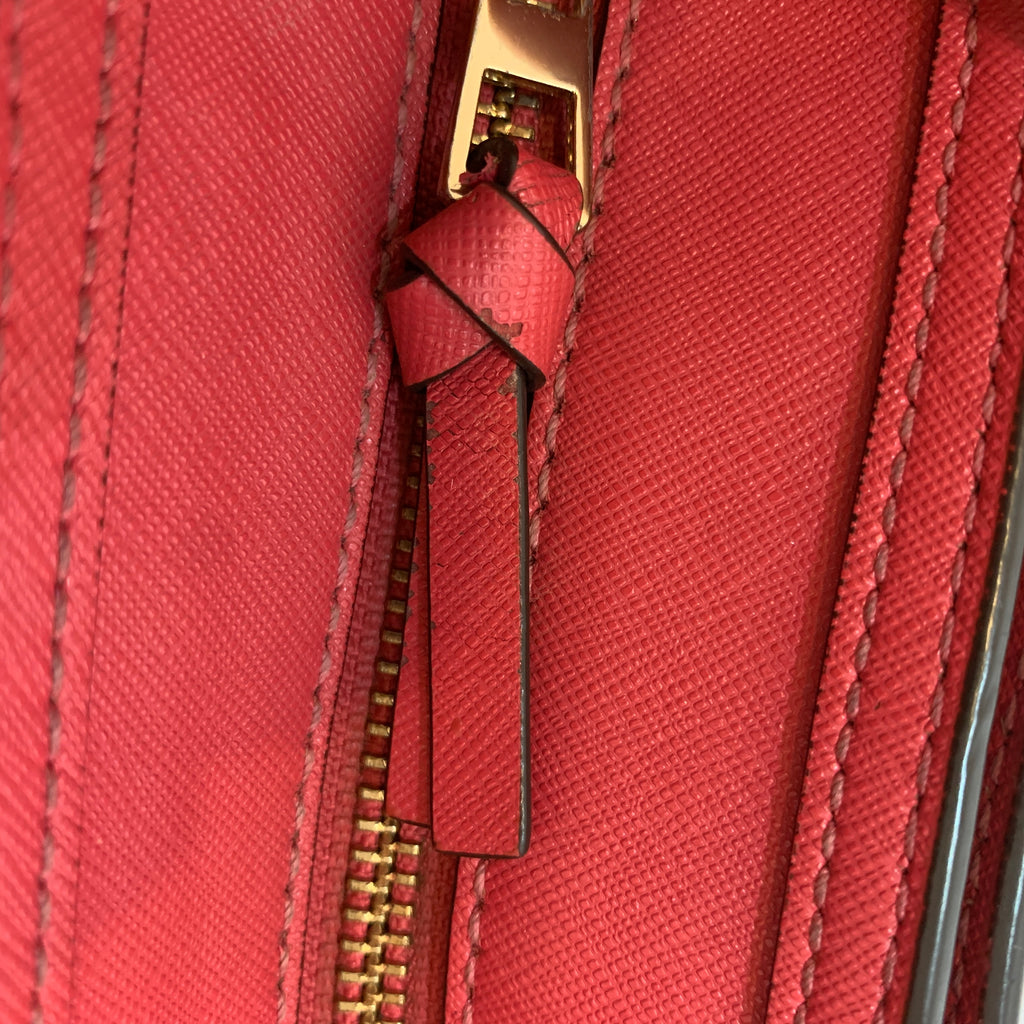 Tory Burch Small 'Robinson' Pink Leather Satchel | Gently Used |