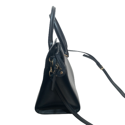 Kate Spade Black Leather 'Grove Street' Satchel | Pre Loved |