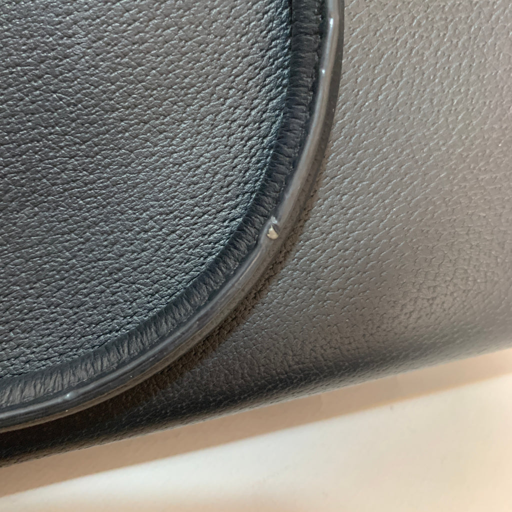 Kate Spade Black Leather 'Grove Street' Satchel | Pre Loved |