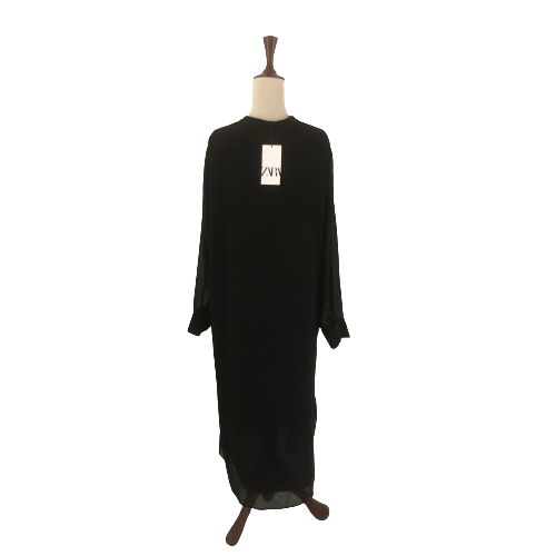 ZARA Black Long Tunic | Brand New |