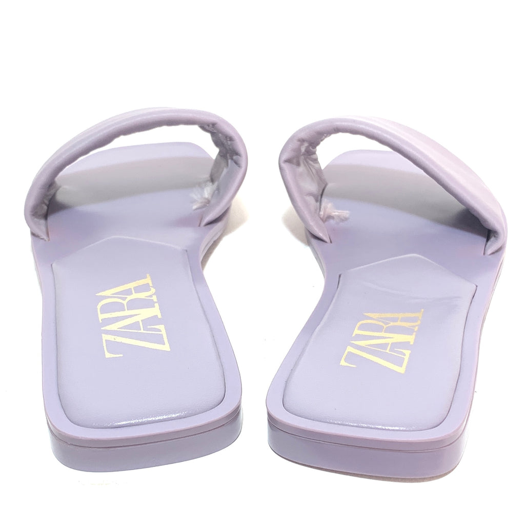 ZARA Lilac Slides | Like New |