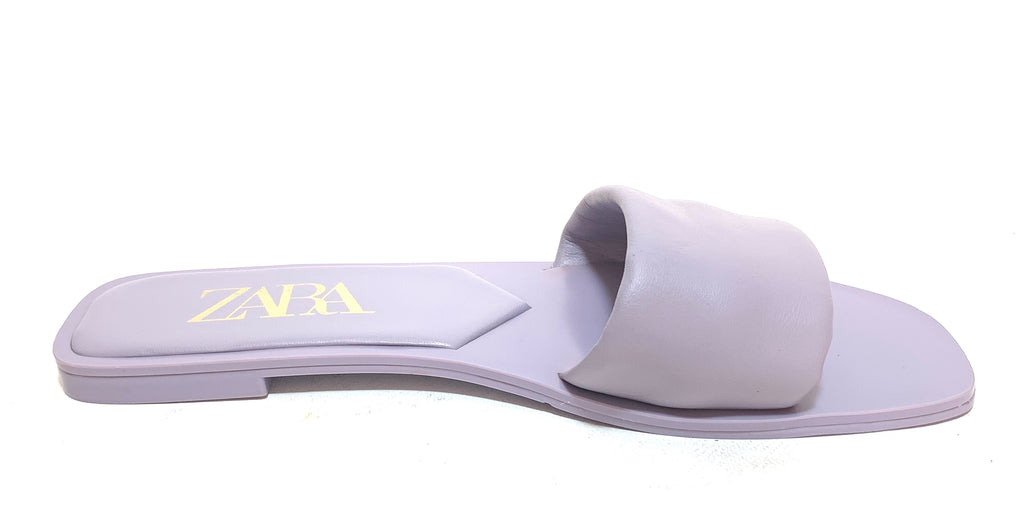 ZARA Lilac Slides | Like New |