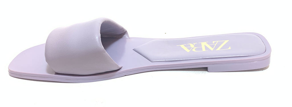 ZARA Lilac Slides | Like New |