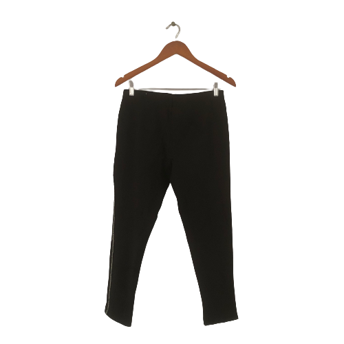 ZARA Black Rhinestone Piping Pants | Pre Loved |