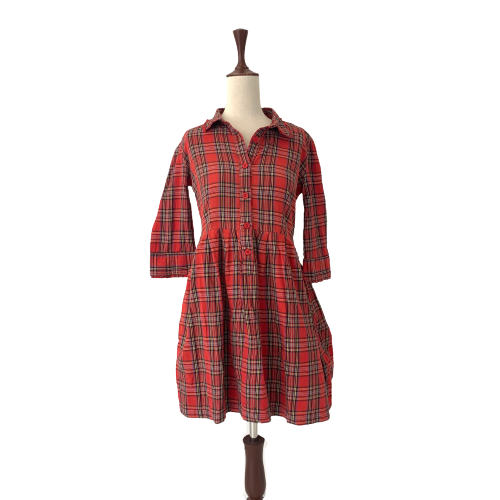NEXT Red Checked Dress | Gently Used |