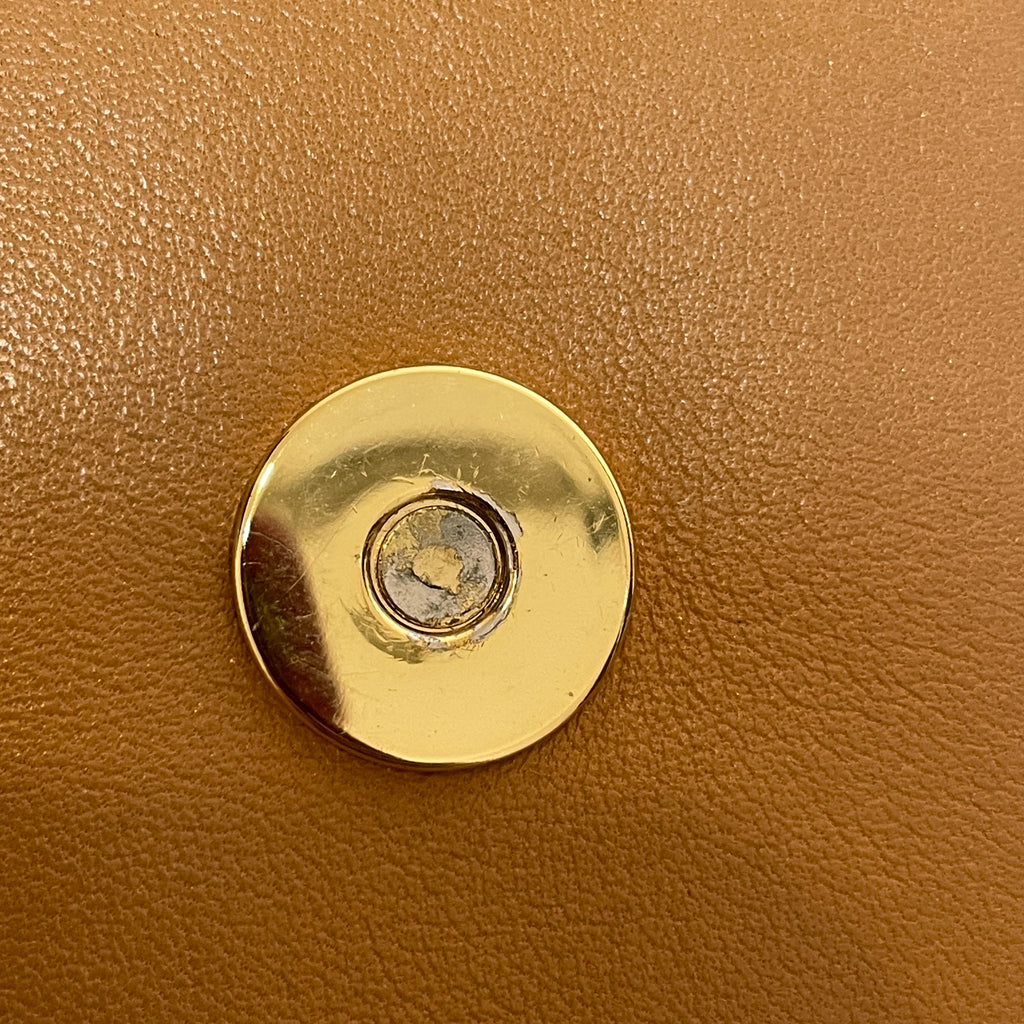 Michael Kors Tan Leather Envelope Convertible Clutch | Pre Loved |