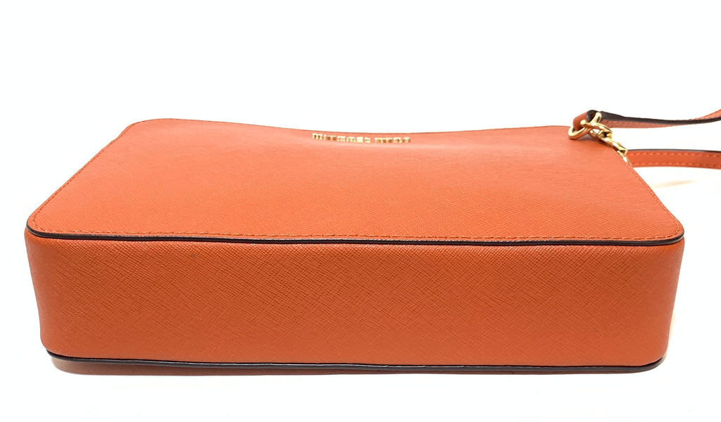Michael Kors Rust Leather Cross Body Bag | Like New |