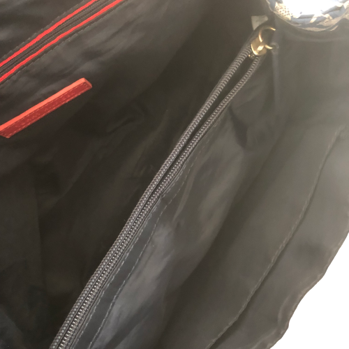 Tommy Hilfiger Navy Monogram Shoulder Bag | Pre Loved |