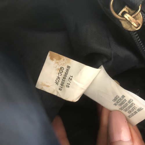 Tommy Hilfiger Navy Monogram Shoulder Bag | Pre Loved |