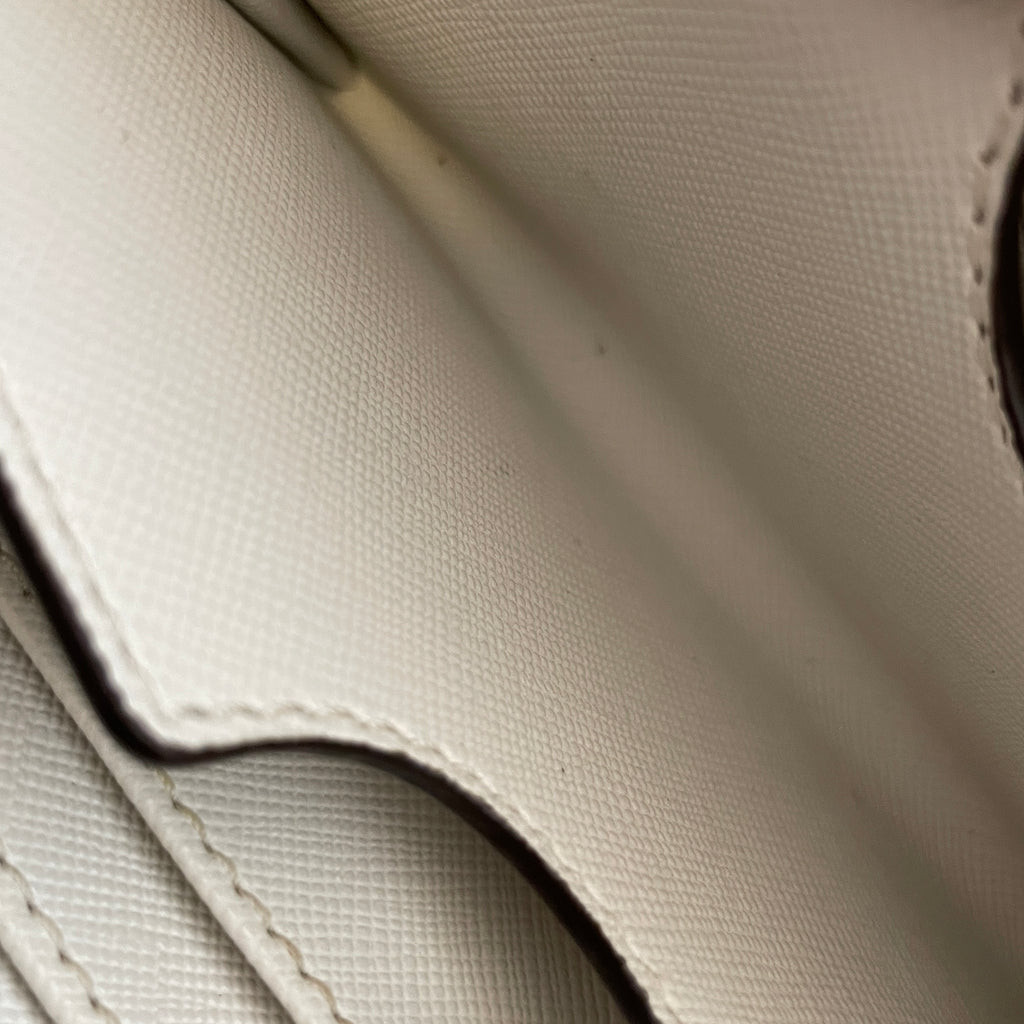 Michael Kors Vanilla Monogram Wristlet | Gently Used |