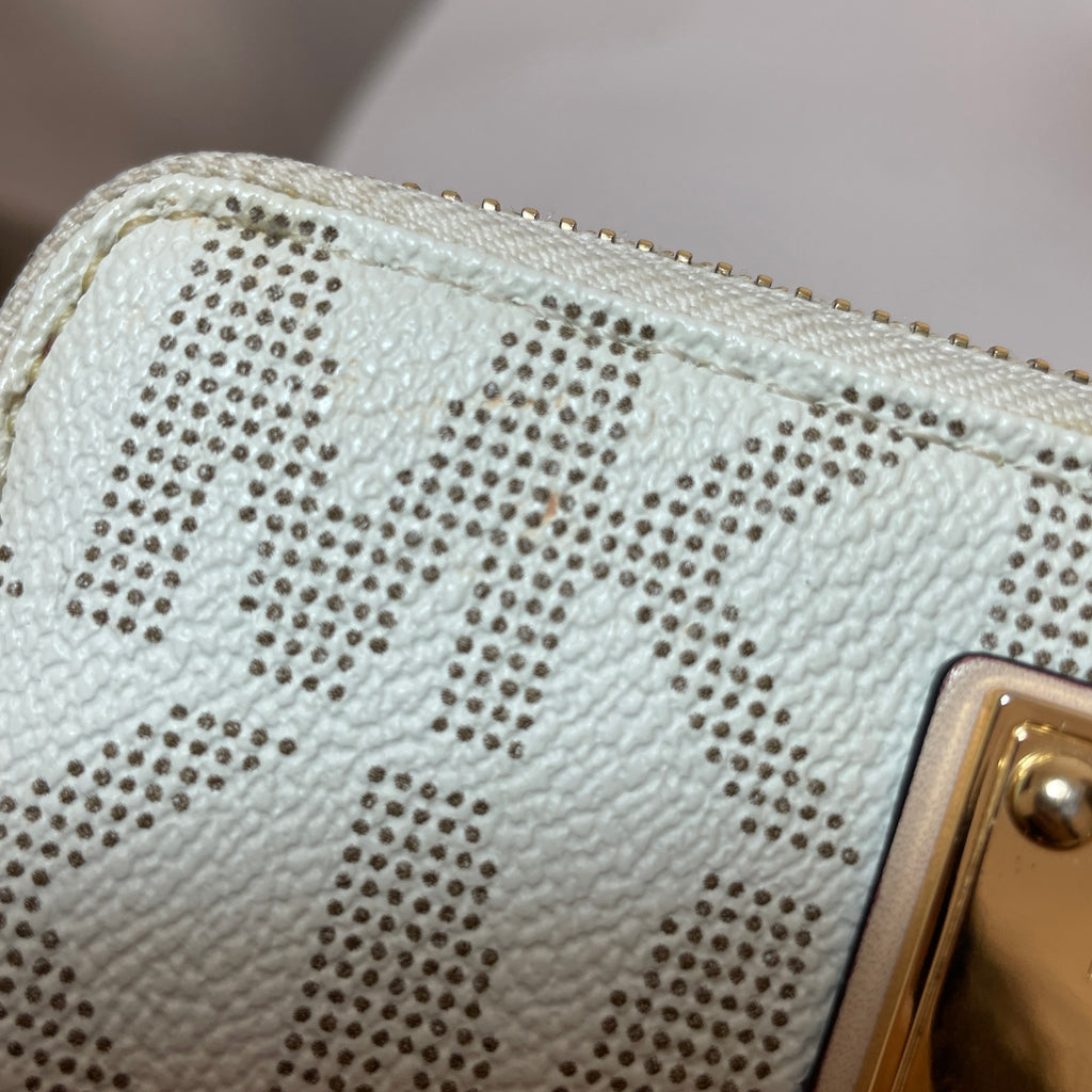 Michael Kors Vanilla Monogram Wristlet | Gently Used |