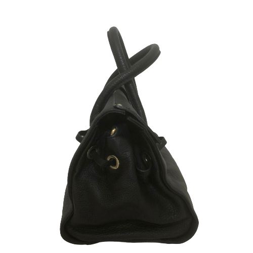 Jimmy Choo Black Leather 'Rosalie' Bag | Pre Loved |