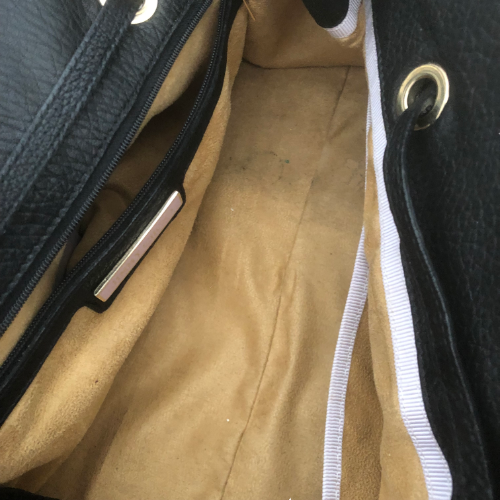 Jimmy Choo Black Leather 'Rosalie' Bag | Pre Loved |