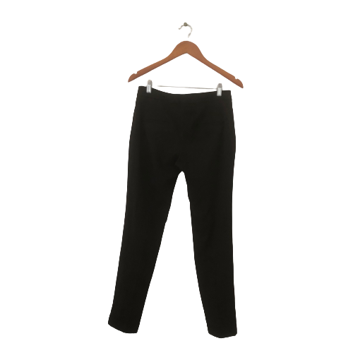 Mango Black Cuffed Straight Leg Pants | Gently Used |