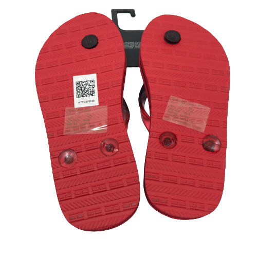 Tommy Hilfiger Kid's Red Flipflops | Brand New |