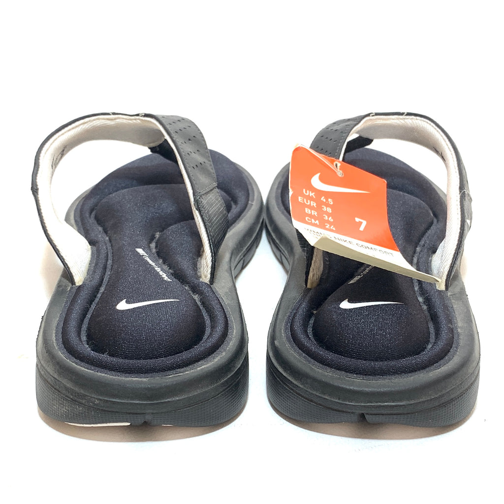 Nike Black Cushioned Flip Flops | Brand New |