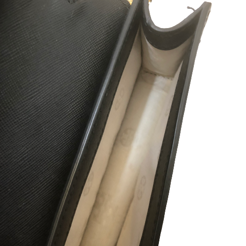 Tory Burch Black 'Robinson' Perforated Crossbody Bag | Gently Used |